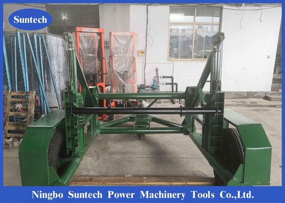 Remolque hidráulico del carrete de alambre 80KN para la instalación de cable subterráneo
