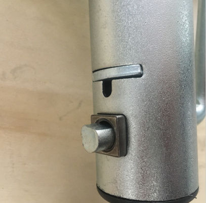 8" sola rueda remolque Jack 10" de 1500 libras viaje con la manija lateral