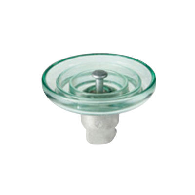 Aislador de cristal de alto voltaje anti de la contaminación 70kN 140kV