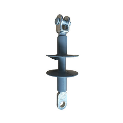 Polímero Rod Insulator largo de la lengua de la horquilla de la torsión de 3.3KV 90KN