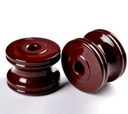 Aislador del IEC 61109 Pin Type Ceramic Porcelain Spool