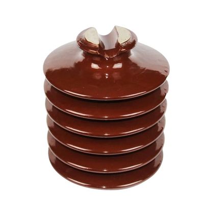 Línea de transmisión de Pin Type Insulator For Overhead de la porcelana de 11KN 33KV