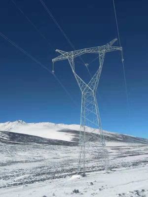 10 - torre de acero del ángulo de 500kv HDG para la línea de transmisión