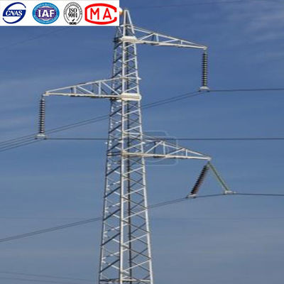 10 - torre de acero del ángulo de 500kv HDG para la línea de transmisión