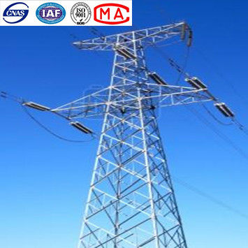 10 - torre de acero del ángulo de 500kv HDG para la línea de transmisión