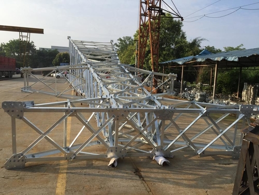 4 torre de acero Legged de la transmisión de poder de Q355 Q255