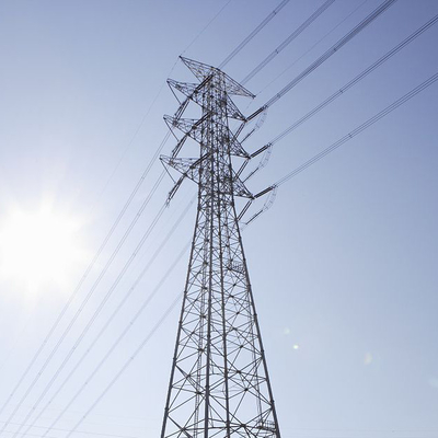 10kv - línea de transmisión 700kv torre de acero del ángulo