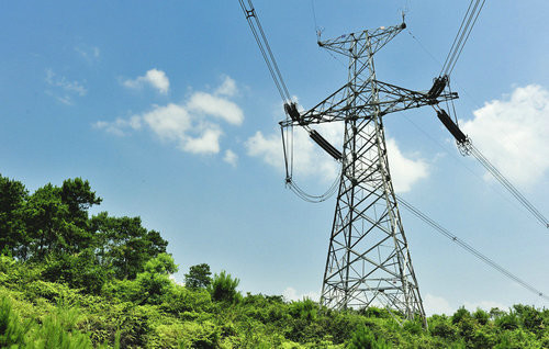 Torre de acero galvanizada de la transmisión de poder de Q345B A572
