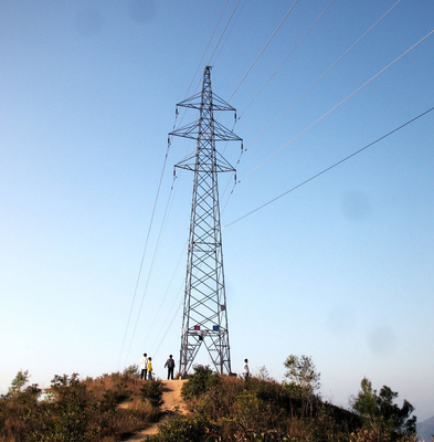 10kv cónico poligonal a la línea de transmisión 750kv torre del ángulo