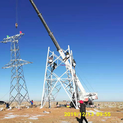 Río cruzado Angel Steel 35 línea de transmisión 66 110 220KV torre
