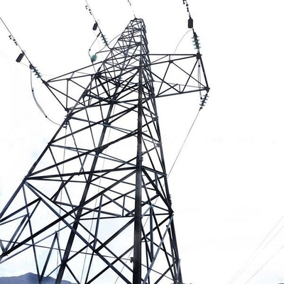 10KV a la torre galvanizada del enrejado de la transmisión de poder 750KV