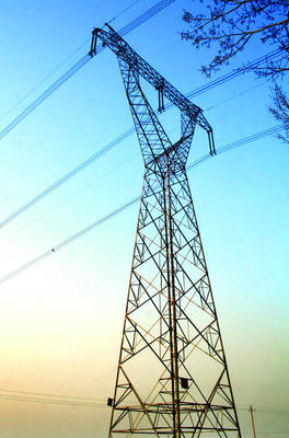 10 - Torre de acero de la transmisión del enrejado de 700KV HDG
