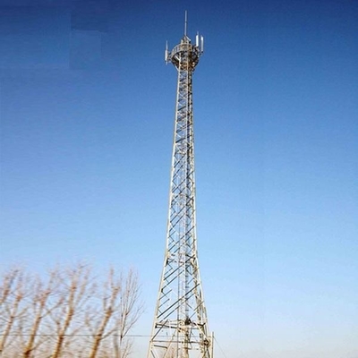 Torre autosuficiente de acero galvanizada 3 60m Legged de las telecomunicaciones del ángulo