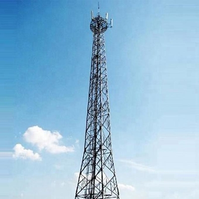 Torre de antena móvil autosuficiente de ASTM A36 ASTM A572 GR65 GR50