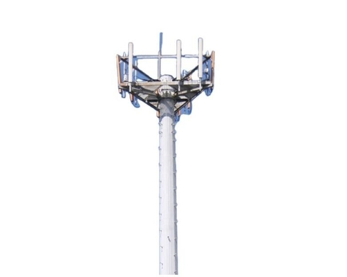 Torre de antena móvil autosuficiente de ASTM A36 ASTM A572 GR65 GR50