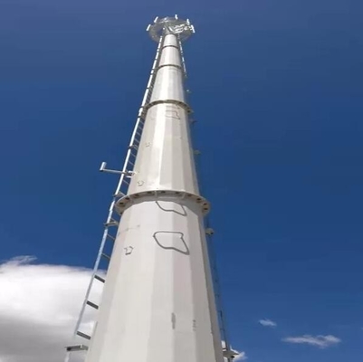 Telecomunicaciones del polígono de Q235B Q345B que se resumen el palo de la antena