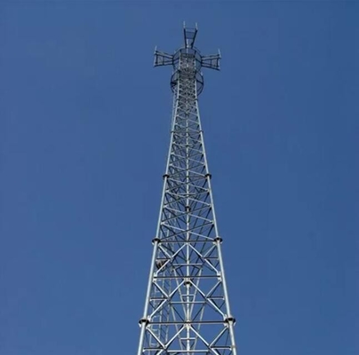 palo de la antena telescópica de 138kv HDG para el servicio para uso general