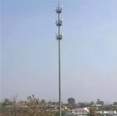 El desgaste - 10 resistentes - la torre monopolar ASTM de las telecomunicaciones 750KV aprobó