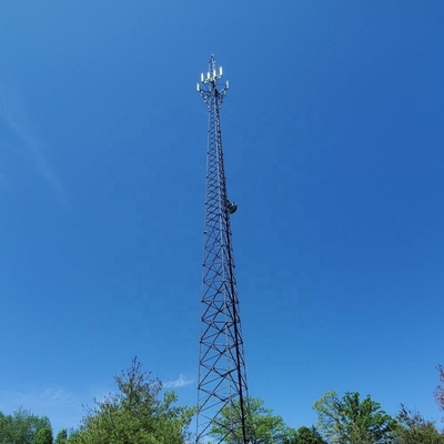Móvil de acero galvanizado autosuficiente de Wifi del triángulo de las torres de antena de TV GR50