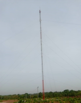 Triángulo de acero galvanizado de la torre monopolar autosuficiente