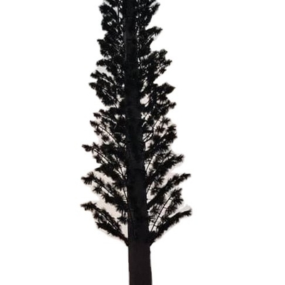 Acero de carbono camuflado obstrucción de la torre de la palmera de la telecomunicación