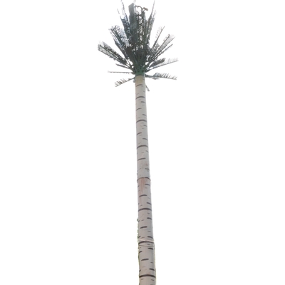 Torre de acero galvanizada de la antena artificial del árbol de la inmersión caliente para la telecomunicación