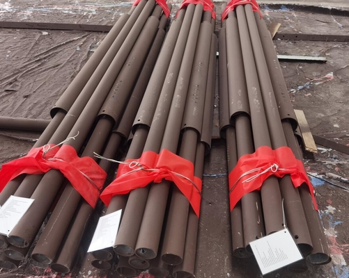 La palmera camufló la torre monopolar de acero ASTM A123 galvanizada