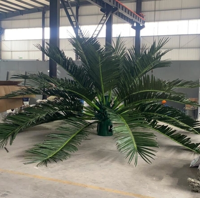 La palmera camufló la torre monopolar de acero ASTM A123 galvanizada