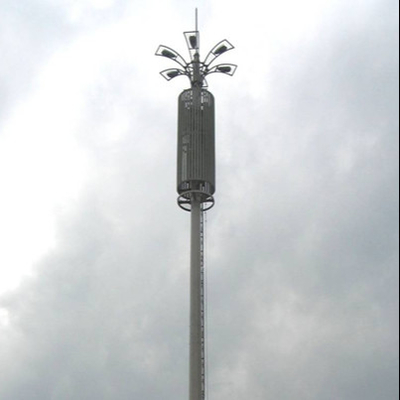 El acero de la telecomunicación galvanizó el metro monopolar de la torre 0 - 80