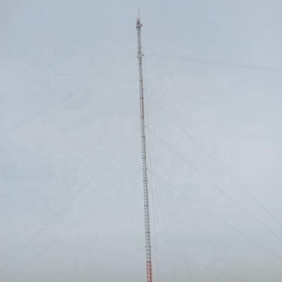 Torre monopolar de acero de la antena del G/M de las telecomunicaciones con galvanizado