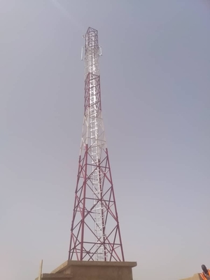 Cuadrilátero Legged de la torre 4 de acero móviles del enrejado angular