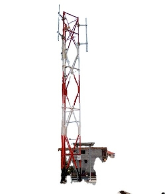 La torre de acero del tejado de Q345 Q235 para la inmersión caliente de la telecomunicación galvanizó