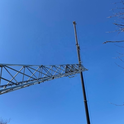 La inmersión caliente de la torre tubular de acero de las telecomunicaciones galvanizó el 15M Height